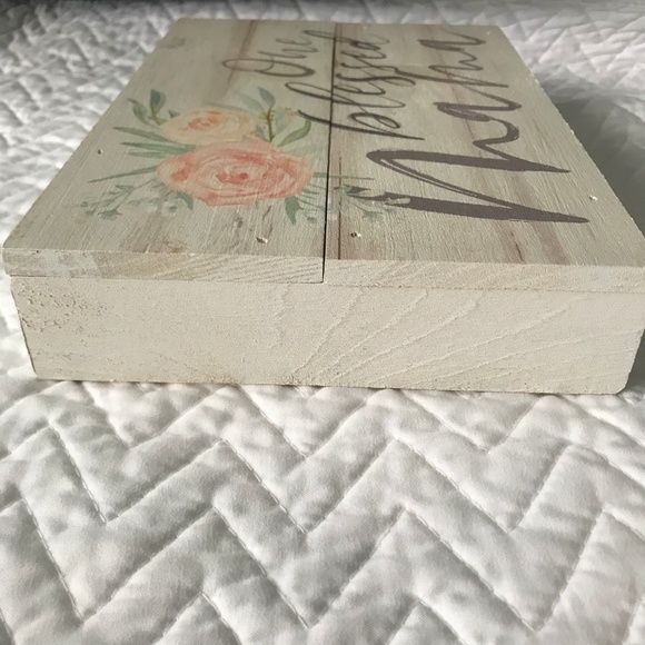 Wooden Sign "One Blessed Mama" Rustic - Picture 2 of 3